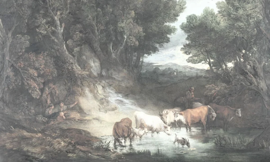 Thomas Gainsborough- THE WATERY PLACE