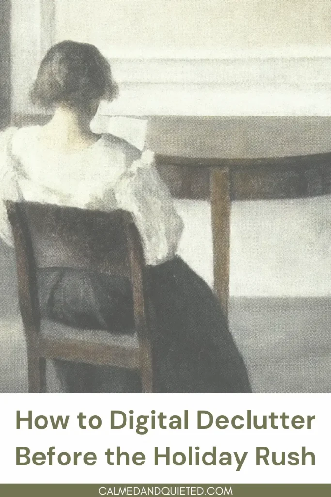 how to digital declutter